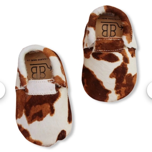 Buckaroo Baby Other - Buckaroo Baby cowhide moccasins